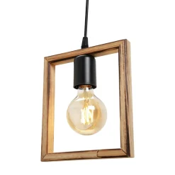 Lampa drewniana wisząca ATRIA