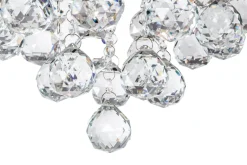 Lampa glamour z wiszącymi ozdobami