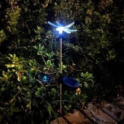 Lampa outdoorowa solarna LED IP44 srebrna WAŻKA