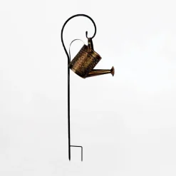 Lampa outdoorowa solarna LED IP44 miedziana KONEWKA