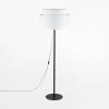 Lampa podłogowa abażur biały CALISTO