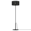 Lampa podłogowa czarna LOFT