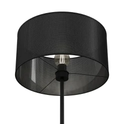Lampa podłogowa czarna LOFT