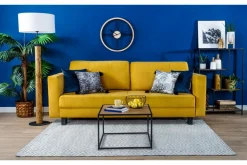 Lampa podłogowa drewniana podstawa biały abażur PINO