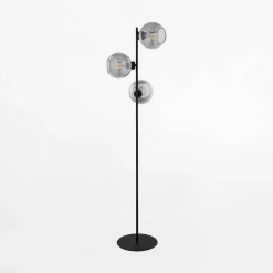 Lampa podłogowa grafitowa CUBUS