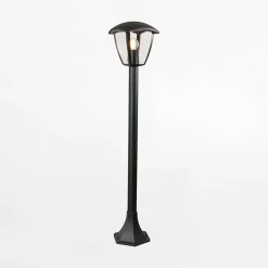 Lampa stojąca zewnętrzna LANTERN czarna