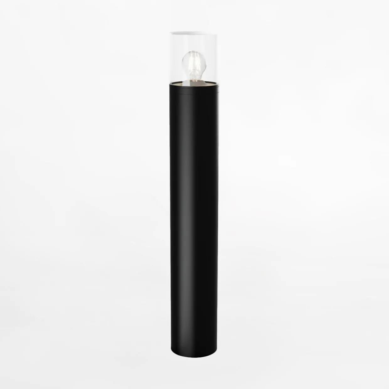 Lampa stojąca zewnętrzna SIENNA czarna