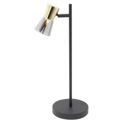 Lampa stołowa czarno-złoty CENTO