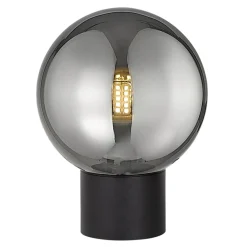 Lampa stołowa kula czarna ARCTURUS