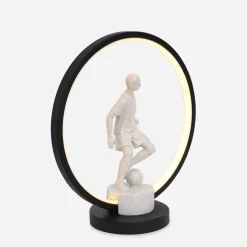 Lampa stołowa LED dekoracyjna PIŁKARZ