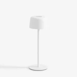 Lampa stołowa LED IP44 biała POCO