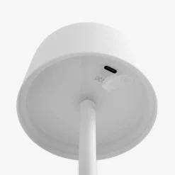 Lampa stołowa LED IP44 biała POCO