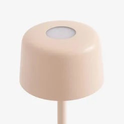 Lampa stołowa LED IP44 kremowa POCO