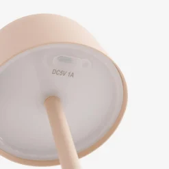 Lampa stołowa LED IP44 kremowa POCO