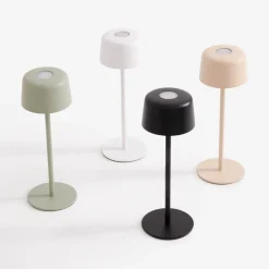 Lampa stołowa LED IP44 zielona POCO