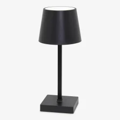 Lampa stołowa LED na baterie 3AAA czarna POLLI