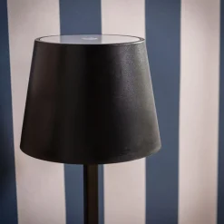 Lampa stołowa LED na baterie 3AAA czarna POLLI