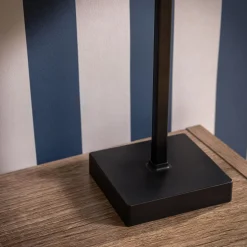 Lampa stołowa LED na baterie 3AAA czarna POLLI