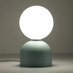Lampa stołowa miętowa podstawa MIKI