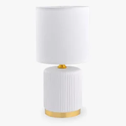 Lampa stołowa nocna biała 27,5 cm