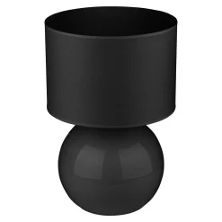 Lampa stołowa nocna czarna PALLA