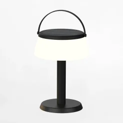 Lampa stołowa solarna czarna AURE