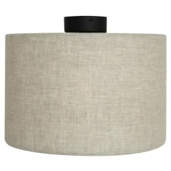 Lampa sufitowa abażur len PALON