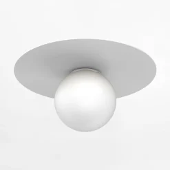 Lampa sufitowa biała FLAT