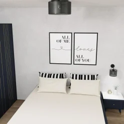 Lampa sufitowa czarna LOFT III