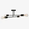 Lampa sufitowa czarna LUCA 4