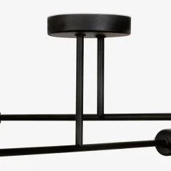 Lampa sufitowa czarna LUCA 4