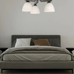 Lampa sufitowa grafitowo-biała ADRIANO 3