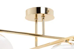Lampa sufitowa kule 4-punktowa złota AURORA