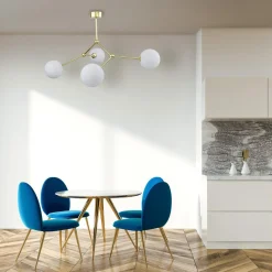 Lampa sufitowa kule złota FAIRY IV