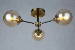 Lampa sufitowa kule złota FRIDA 3