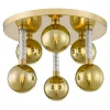 Lampa sufitowa kule złota MIDA
