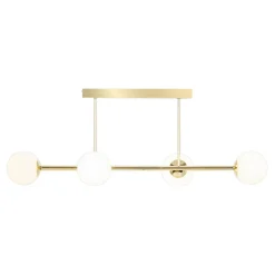 Lampa sufitowa kule złoto-biała ESSO 4