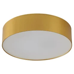 Lampa sufitowa LED barwa neutralna 4000K złota SOLARI 8 cm