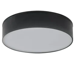Lampa sufitowa LED barwa neutralna 4000K czarna SOLARI 8 cm