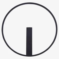 Lampa sufitowa LED czarna CORIT 58,5 cm