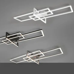 Lampa sufitowa LED czarna SALINAS