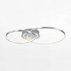 Lampa sufitowa LED 30W srebrna ASMINA