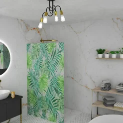 Lampa sufitowa loftowa czarno-złota DOW IV