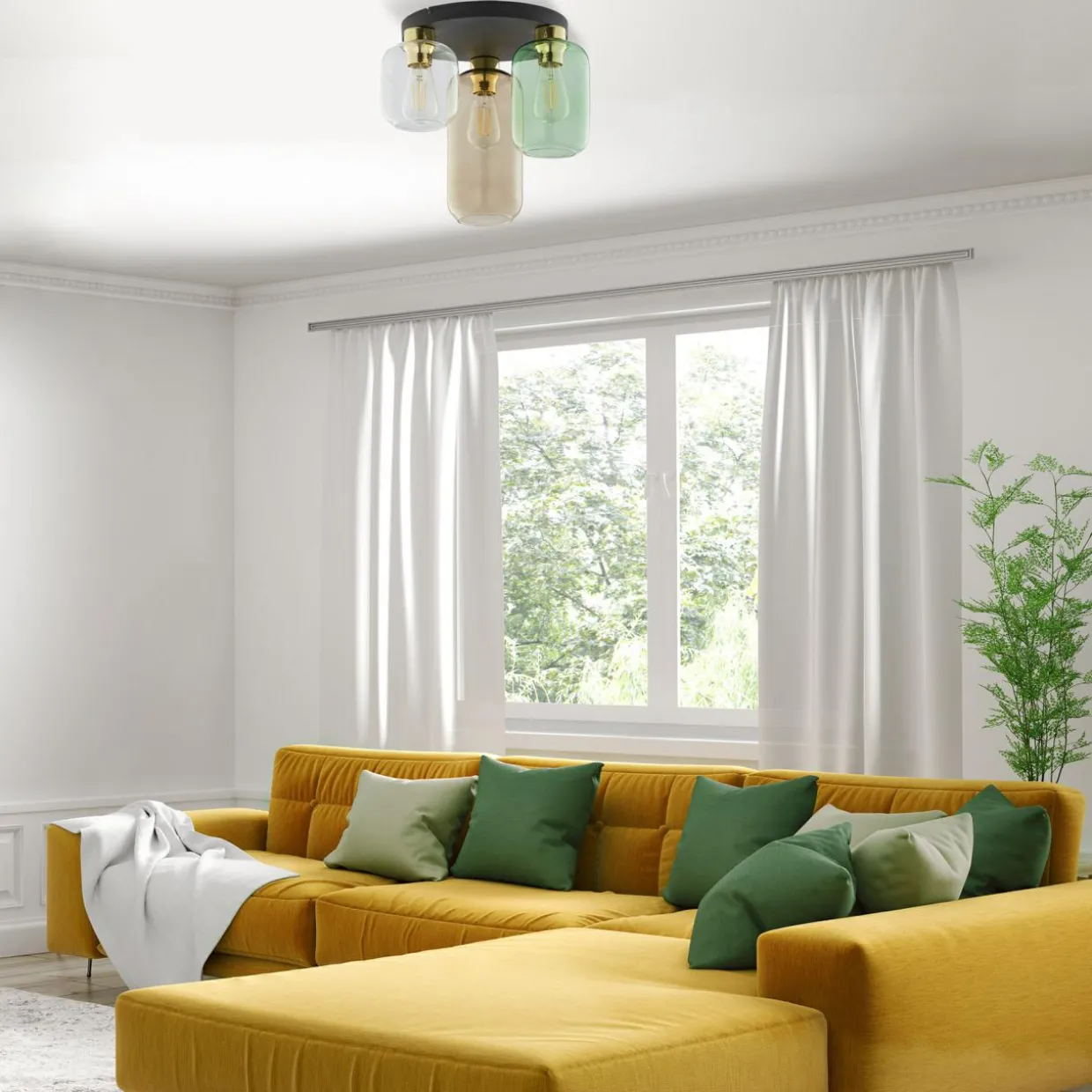 Lampa sufitowa MARCO GREEN 3