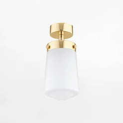 Lampa sufitowa mosiądz PASADENA