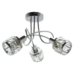 Lampa sufitowa NELA 3 chrom