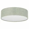 Lampa sufitowa okrągła szarozielona EARTH 60 cm