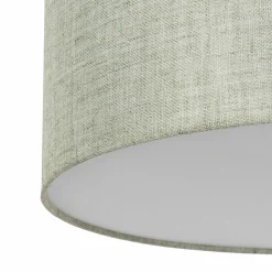 Lampa sufitowa okrągła szarozielona EARTH 60 cm