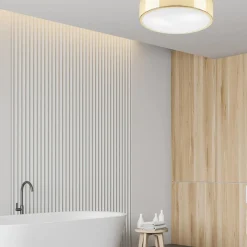 Lampa sufitowa plafon złota DANTE 36 cm