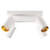 Lampa sufitowa 4-punktowa biało-złota MARIBEL IV